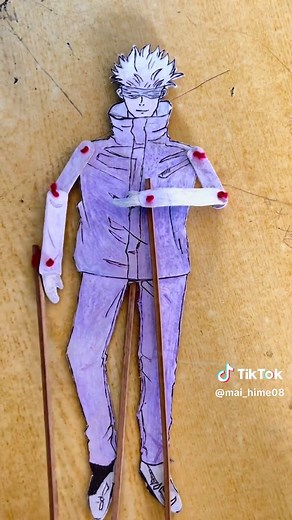 Wayang Kulit Puppet Drawing Tutorial for Grade 8 School Output