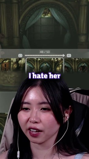 I strongly dislike tank controls during this moment... #reaction #residentevil