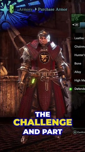 🚨Attention! 🎮 Don't Get Trapped by the Defender Armor Set! 😱😱😱 Monster Hunter World