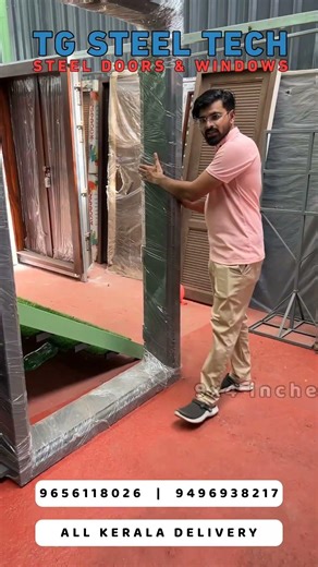 Steel windows, doors & ventilation - tata gi - factory to customer - all kerala delivery