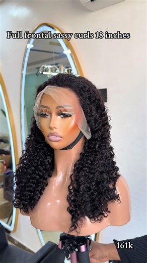 Sassy Curls: 18-Inch Full Frontal Wig Review
