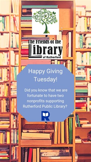 Giving Tuesday at RPL | Rutherford Public Library