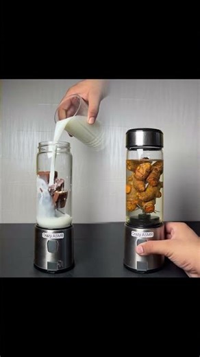 Chocolate Shake in Mini Blender