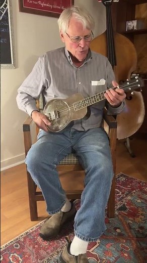 Gold Tone ResoUke Brass Body Resonator Ukulele Demo | 20% Off Black Friday Sale!