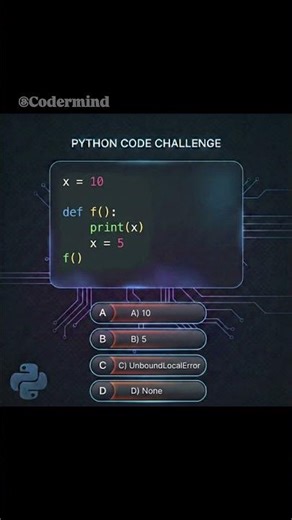 Python Scope Trap 😱🐍 | #shorts #shortvideo #code