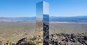 Another mysterious monolith appears — this time in Las Vegas