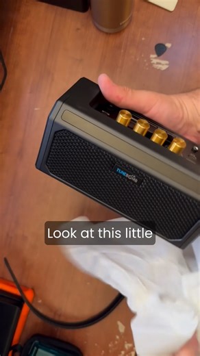 TuneBomb is a pocket riot: a little drum buddy, five amp flavors, and just enough boom to make guitar or bass practice feel like you accidentally started a set. 💣 Check it out 👇 https://www.cablefreeguitar.com/products/tunebomb | CFG - Cable Free Guitar