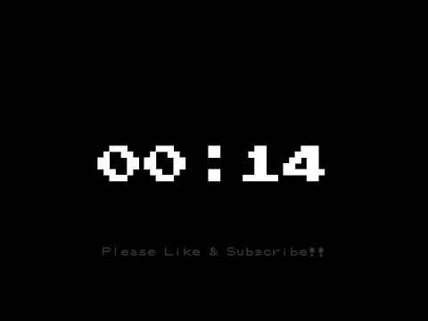 14 SECOND - TIMER & ALARM - FULL HD - COUNTDOWN