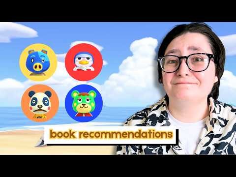 Recommending Books to My CURRENT Animal Crossing Villagers | Pucksandpaperbacks #booktube #lgbtq