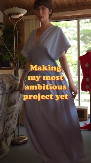 Learning French Seams and 14 Hours of Sewing 🪡🧵#sewing