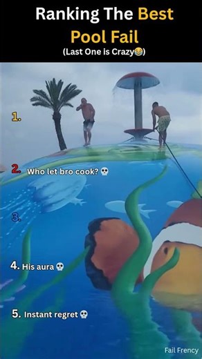 Ranking Best Pool Fails Moments💀😭