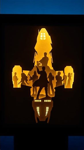 Firefly Series Themed DIY Lightbox 💡 #firefly #fireflyserenity