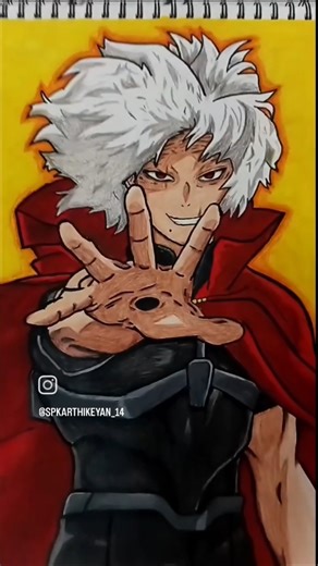 😈Tomura shigaraki 🔥 drawing #tomurashigaraki #mha #drawing #animeartwork