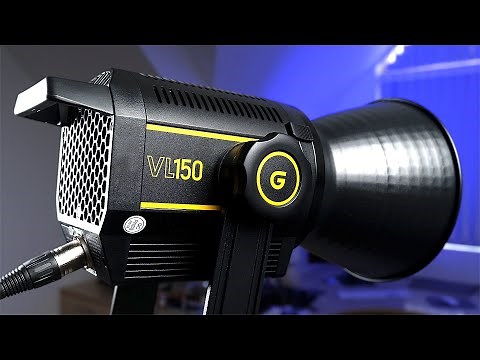 GODOX VL150 COB LED with LAOFAS Beauty Dish Reflector