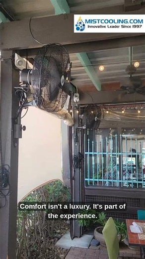 Best Commercial Misting Fan for Outdoor Cooling 🔥