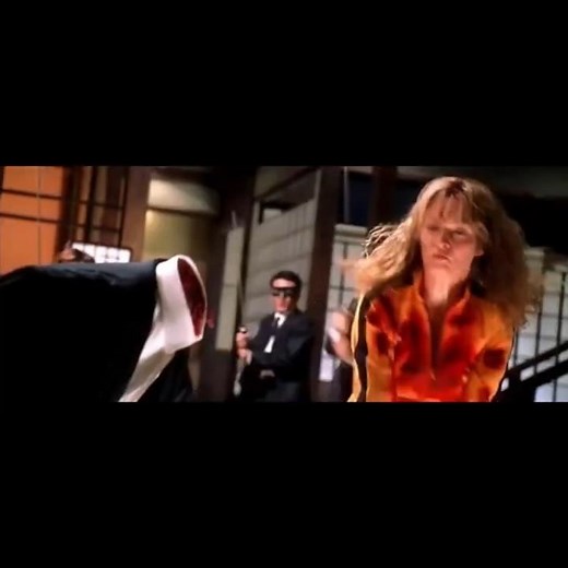 Kill Bill's Crazy 88 fight scene extracts (Japan version with color)