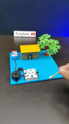 DIY Fire Detection System using Flame sensor YouTube Tutorial link 👇👇👇 https://youtu.be/xDTXQ7wJa1A?si=aw_jisMJGUlkca-4 | Eazytronic Robotic Classes