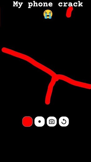 my phone crack 😞😭