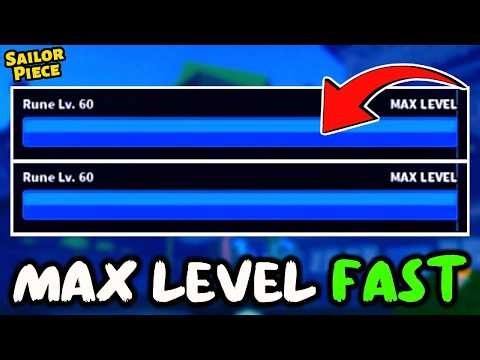 How To Level Up Runes FAST In Sailor Piece (Roblox)