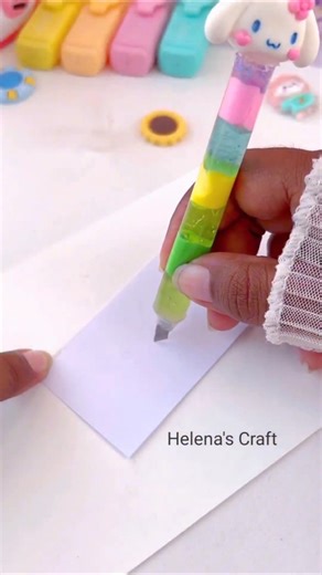 🤩 DIY Paper Cutter #shorts #craft #helenascraft #diyideas #diy