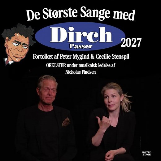 Dirch Passer show i Odense | Peter Mygind & Cecilie Stenspil