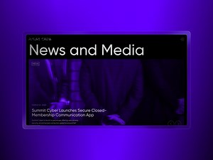 Cybersecurity Website: Blog & Scroll