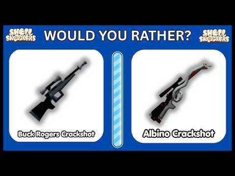 Would You Rather, Weapon Skins Edition | Shell Shockers