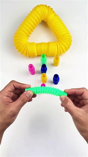 Creating ASMR Funny Relaxing Sound POP-TUBE #diy#satisfyingvideos #relaxing #oddasmr #poptubesounds