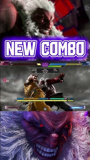 Akuma NEW Mid Screen Level 3 🤯 INSANE Combo!