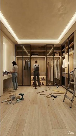 Luxury Dressing Room Design ✨ AI Generated Dream Closet Tour 😍