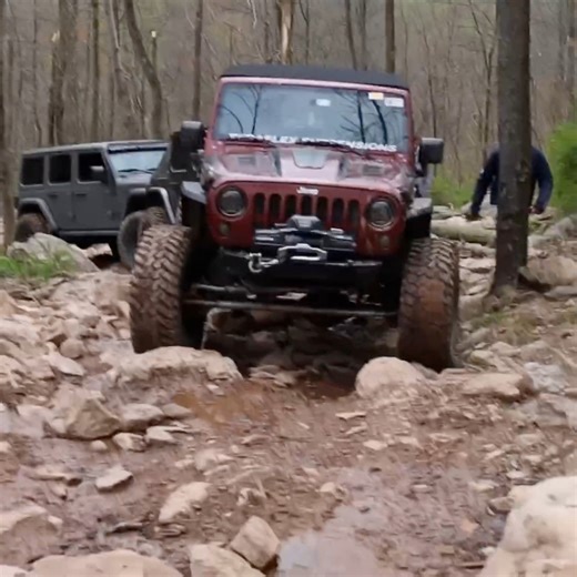 JKU on 40s shakedown run at Rausch Creek #jeep #offroad #wrangler | rockytvofficial