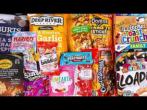 SNACK PARTY! New Tres Leches Toast Crunch Cereal, Doritos Dinamita Sticks, MrBeast Feastables, Chips