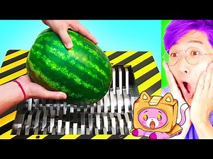 LANKYBOX REACTS To SHREDDING TIKTOKS! (EXTREMELY SATISFYING!)