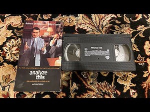 Opening To Analyze This 1999 VHS