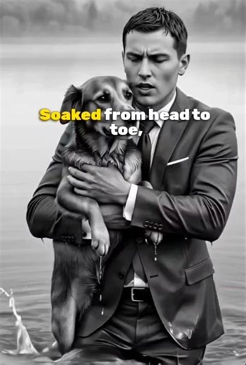 This man Left His Bride to Save a Dog… What Happened Next Was Unbelievable #shortvideo