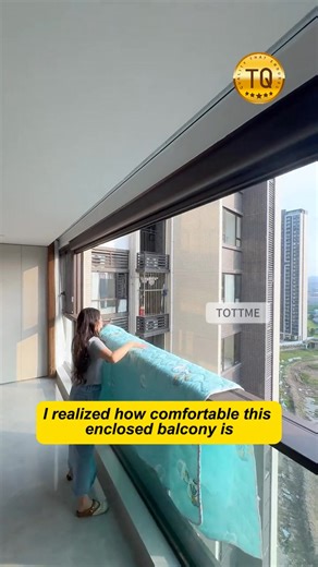 224K views · 1.3K reactions | Popular balcony enclosed designs in 2025. #window #aluminiumwindows #aluminium #alloy #glass #fiberglass #interiordesign #install #home #tottme #tottmetal | Tottme Engineering | Facebook
