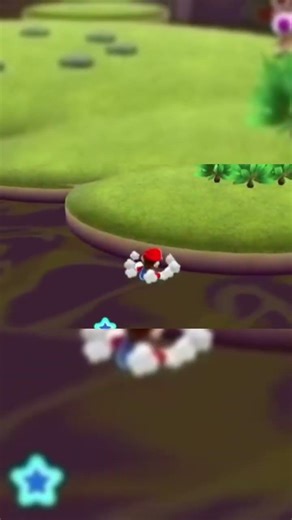 Mario's head shrinks mid-level #shorts #supermario #ouch