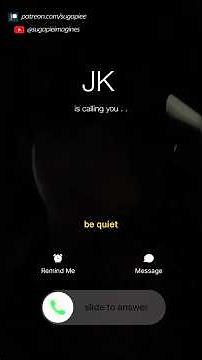 pov: jungkook as your sneaky link 📲📞