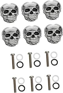 6pcs Guitar Tuner Handle Guitar Tuning Machine Head Replacement Guitar Machine Heads 2 Pin Locking Tuners Bass Tuner Guitar Machine Tuning Peg Metal Electric Guitar Banjo