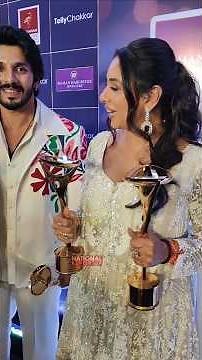 Rupali Ganguly and Kanwar Dhillon At Red Carpet of The Indian Telly Award 2025 | Rupali Ganguly