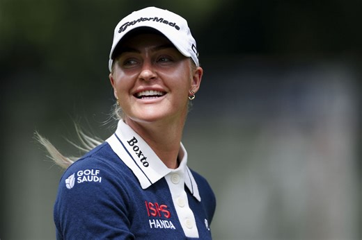 Charley Hull spotted vaping during round 3 of 2024 KPMG Women's PGA Championship