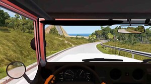 Giant crater MEME2 chaos: Meteorite crashes into police car