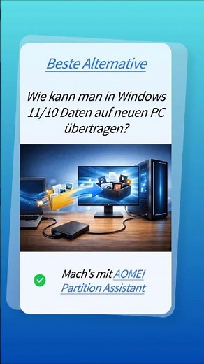 Alle Daten auf neuen PC übertragen – Ohne Neuinstallation! 💻🚀✨