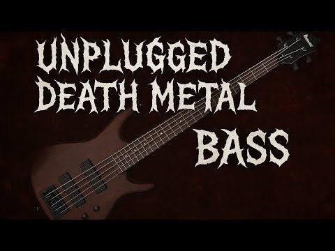 Ibanez GSR206 | Death Metal Bass Playthrough (Unplugged | B Standard Tuning)