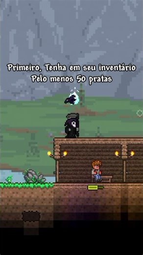 Como conseguir o npc comerciante no Terraria