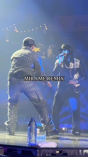 MÍRAME REMIX EN VIVO: Anuel y Blessd al Concierto