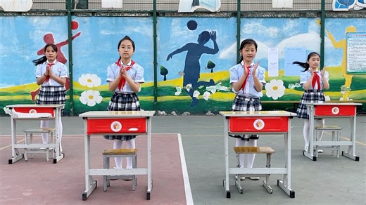 《天天向上+快乐的歌》小学室内操 课桌操 体育线上教学必备 转载需注明原作者