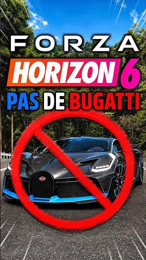 Why there are no BUGATTI in FH6 🤔 #shorts #automobile #cars #forzahorizon #gaming #fh6