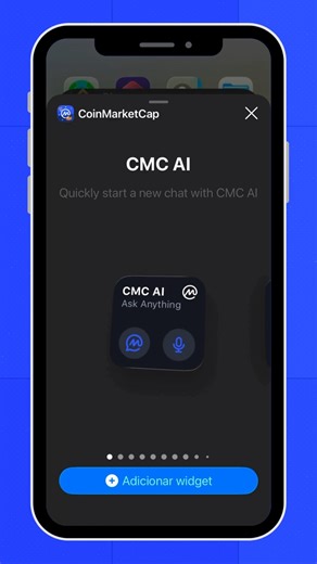 CoinMarketCap on Instagram: "🔎 CMC Feature Highlight | Market View Widgets When the market moves fast, convenience matters. Get the data you need without opening the app. With CMC Widgets, you can: 🔹 Access CMC AI instantly 🔹 Track live prices across top coins and your Watchlist 🔹 Monitor your portfolio at a glance 🔹 Keep an eye on Total Market Cap, Fear & Greed, and Altcoin Season Index Available on iOS and Android."