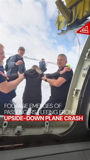 3.6K views | A video captured the moment passengers scrambled to...